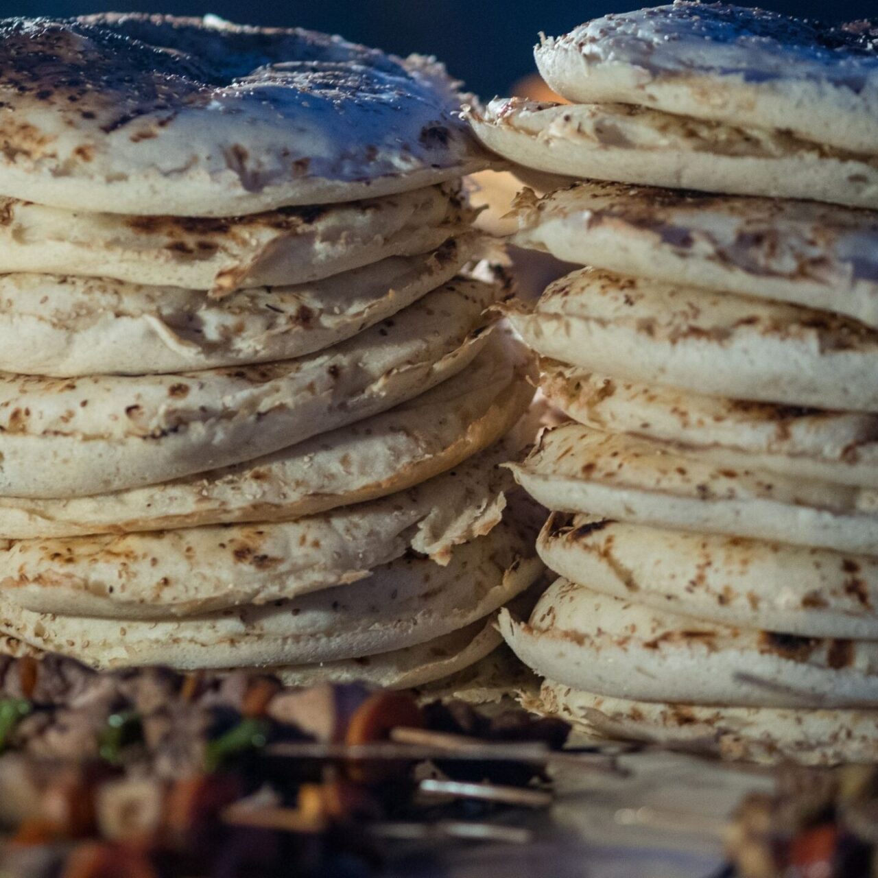 chapati. Typical food on Forodhani Market