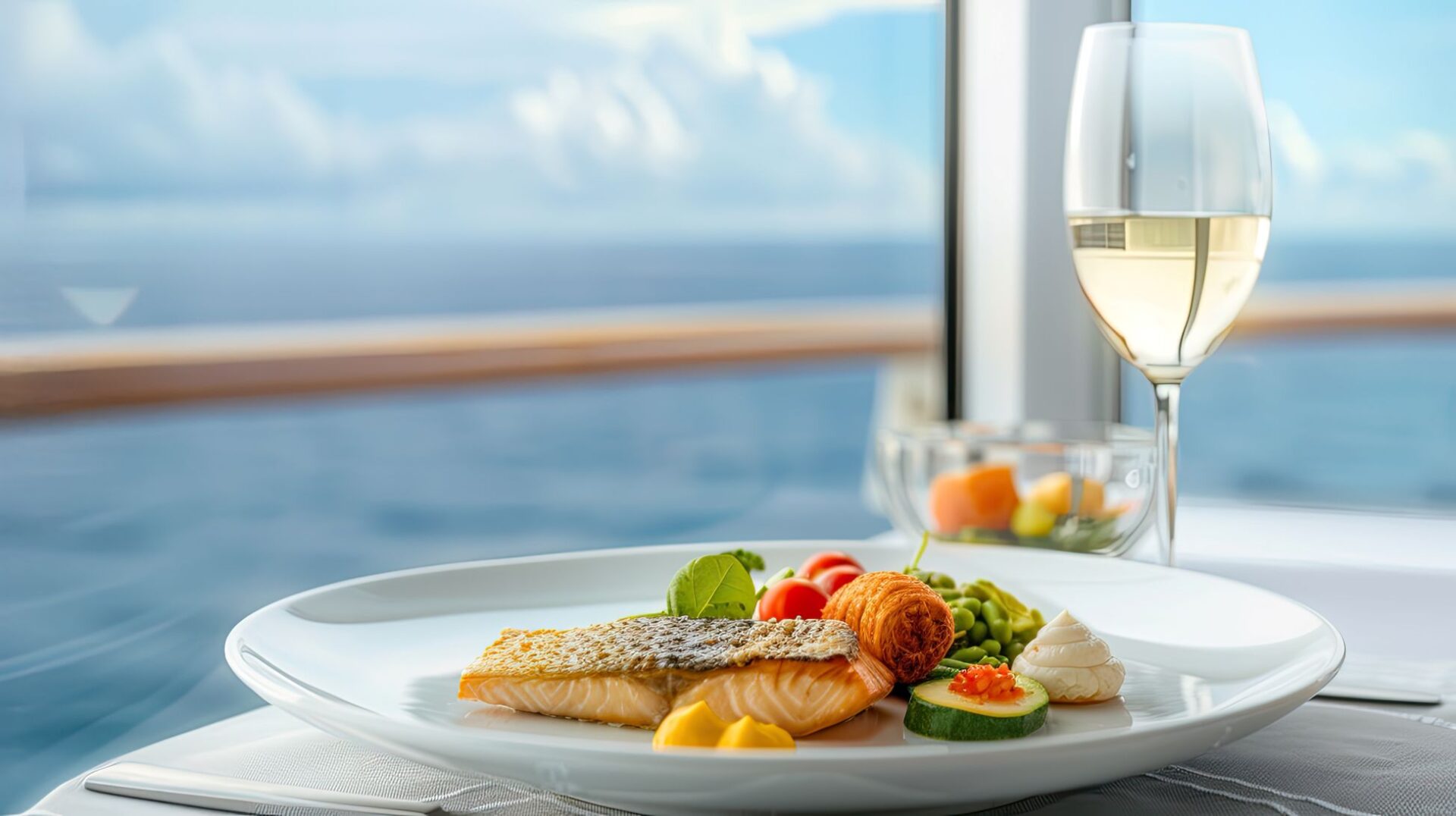 Kreuzfahrt Mahlzeit im Restaurant