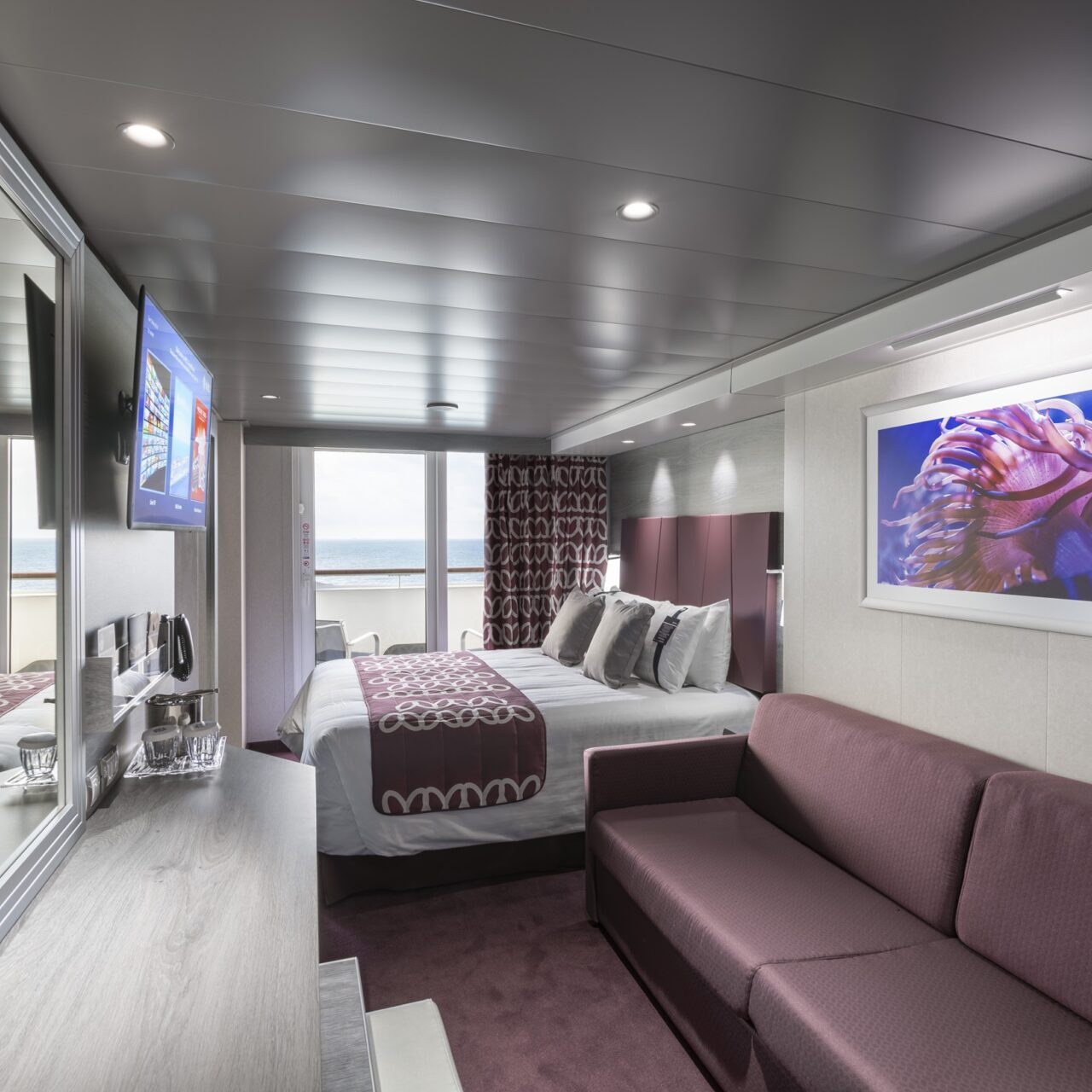 MSC Grandiosa, Balkonkabine