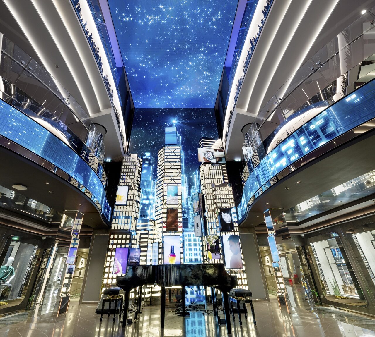 MSC Seascape, Times Square