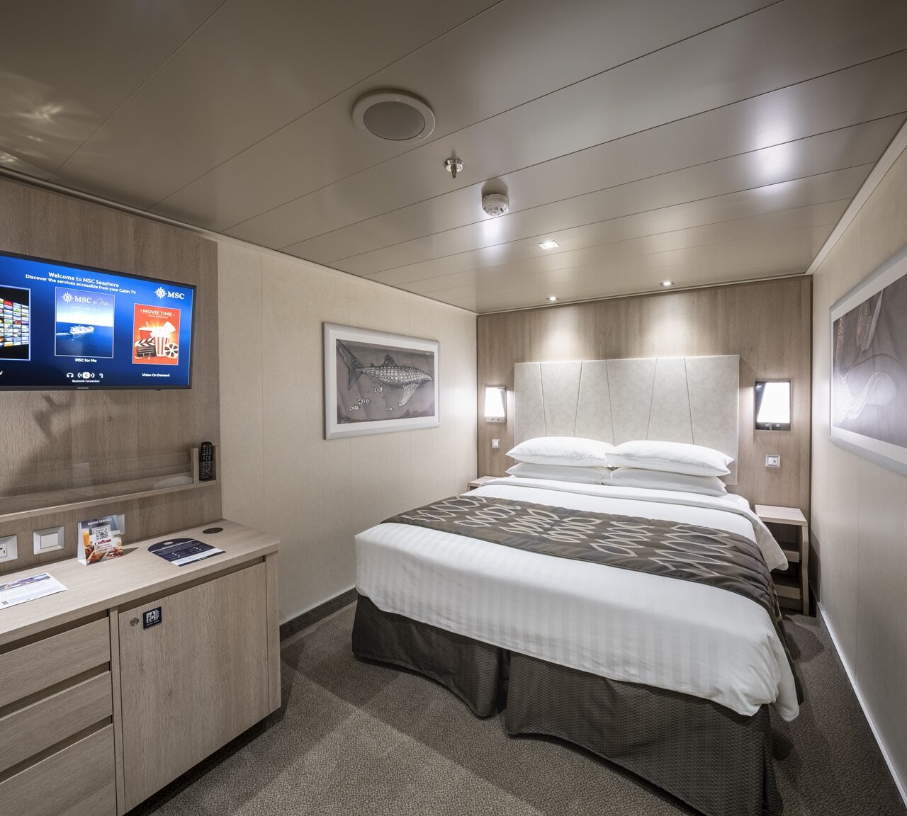 MSC Seashore, Interiorkabine