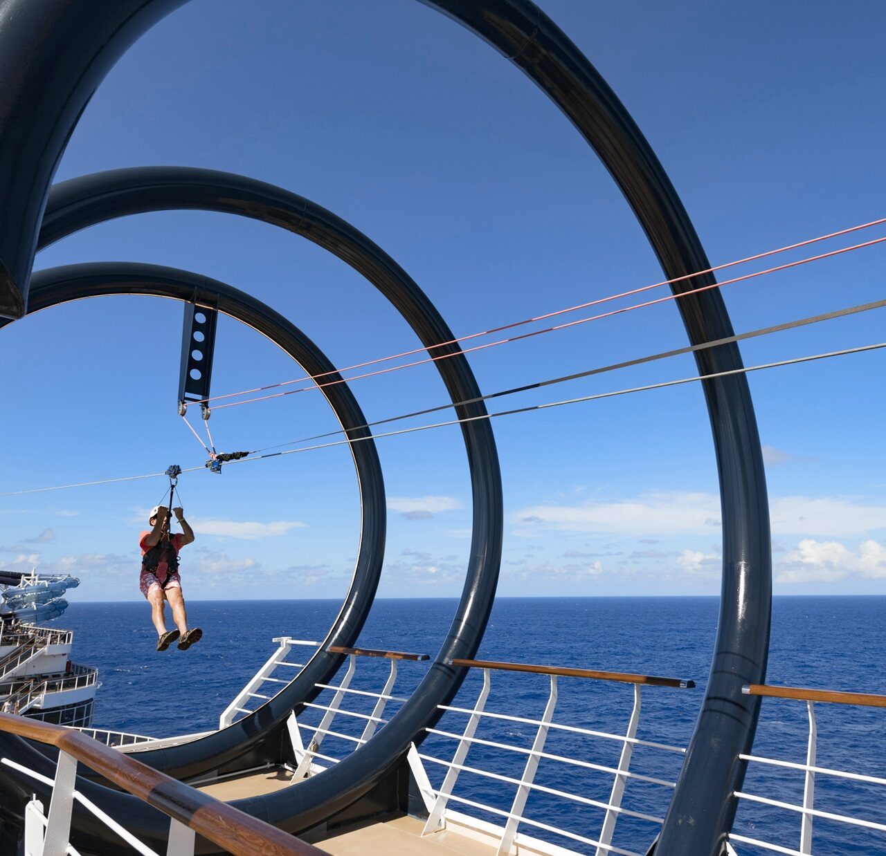 MSC Seaside, Zip Line