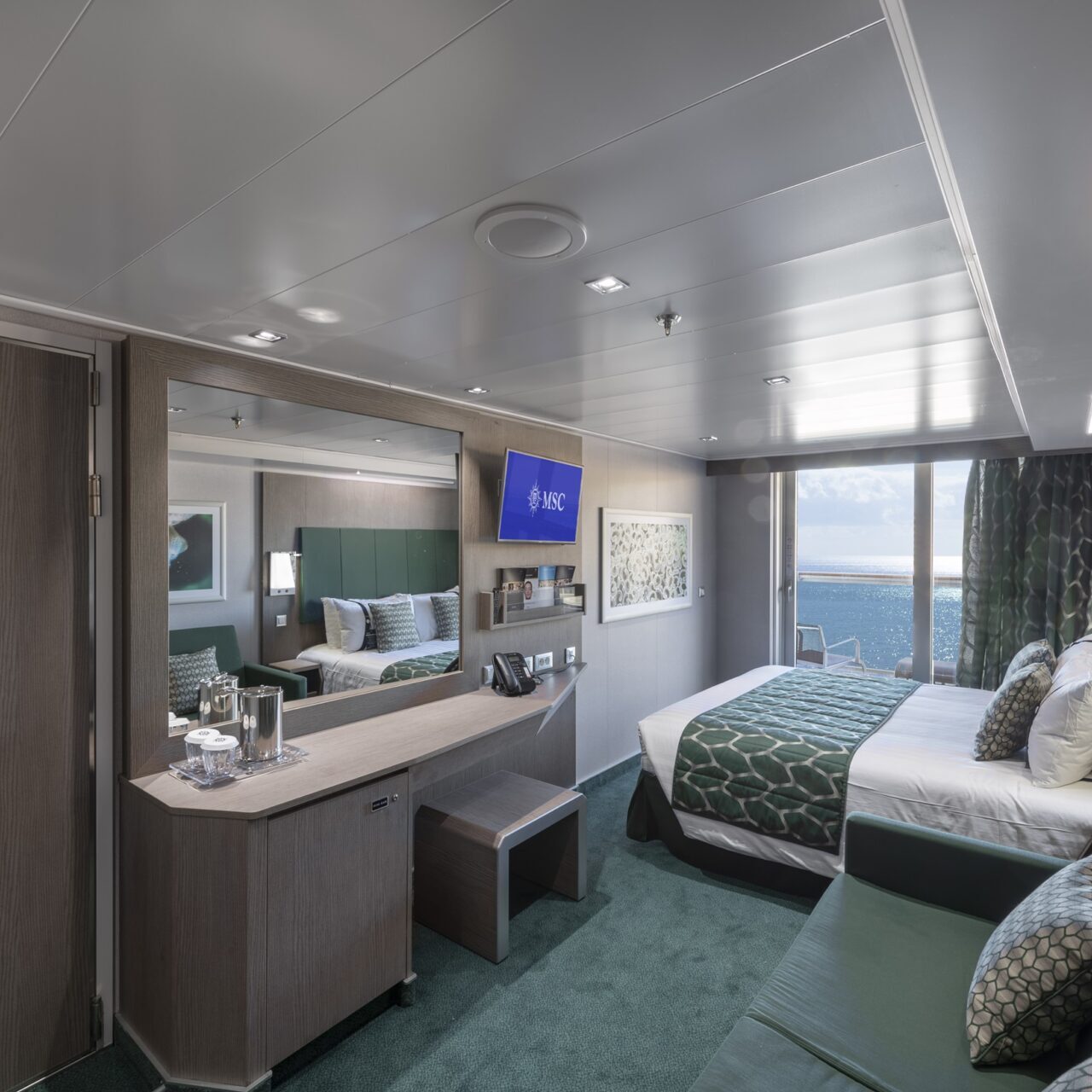 MSC Seaview, Balkonkabine