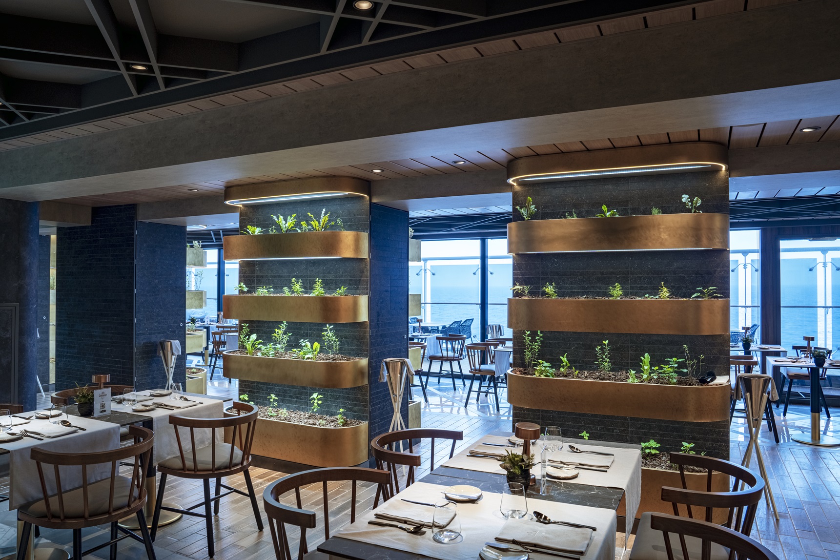 MSC World Europa, Chef's Garden Kitchen