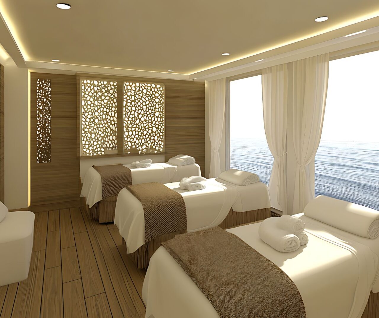 Massageliegen Kreuzfahrtschiff