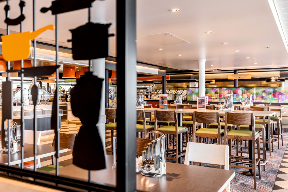 Anckelmannsplatz - Buffet-Restaurant auf der Mein Schiff 2