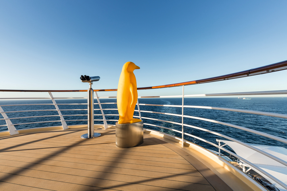 Ausguck auf der Mein Schiff 4