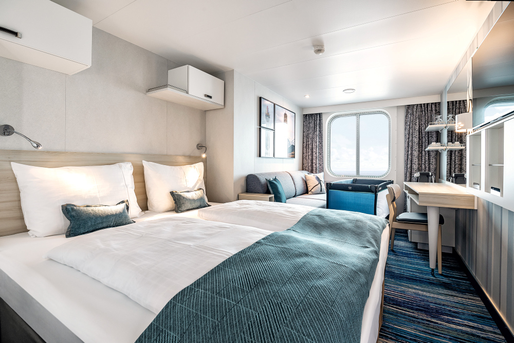 Außenkabine auf der Mein Schiff 1