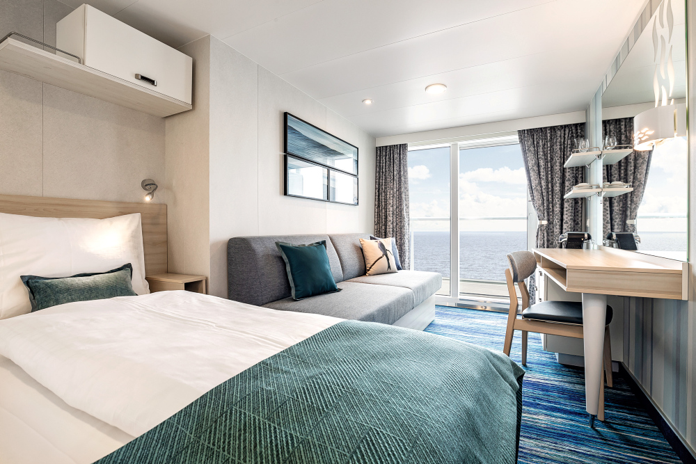 Balkonkabine auf der Mein Schiff 1