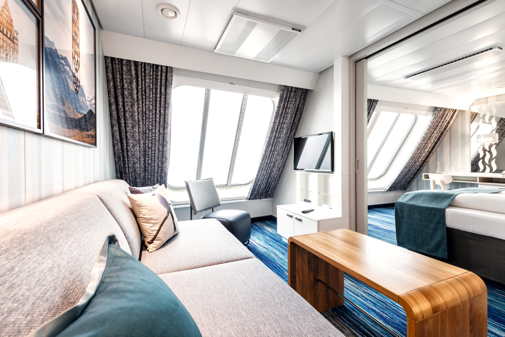 Familienkabine Außen auf der Mein Schiff 1
