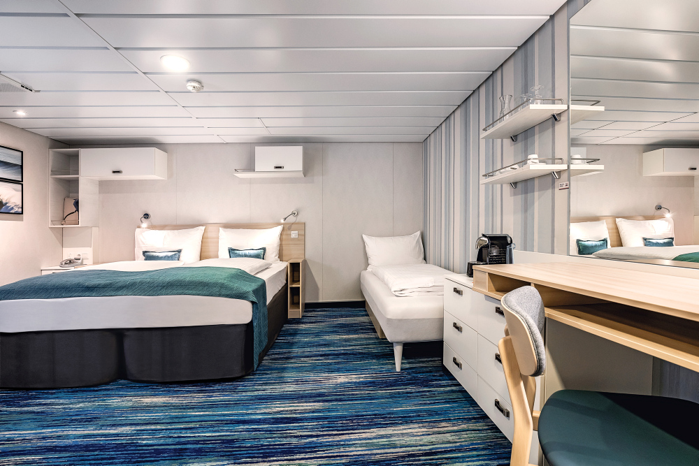 Innenkabine auf der Mein Schiff 1