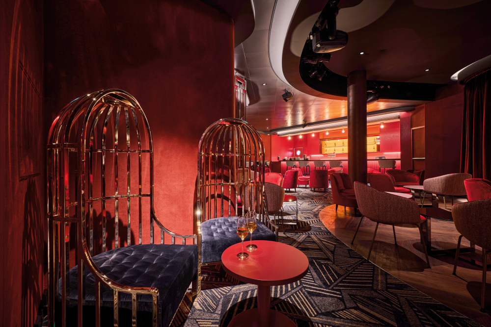 La Cage - Burlesque, Bar, Casino auf der Mein Schiff Relax