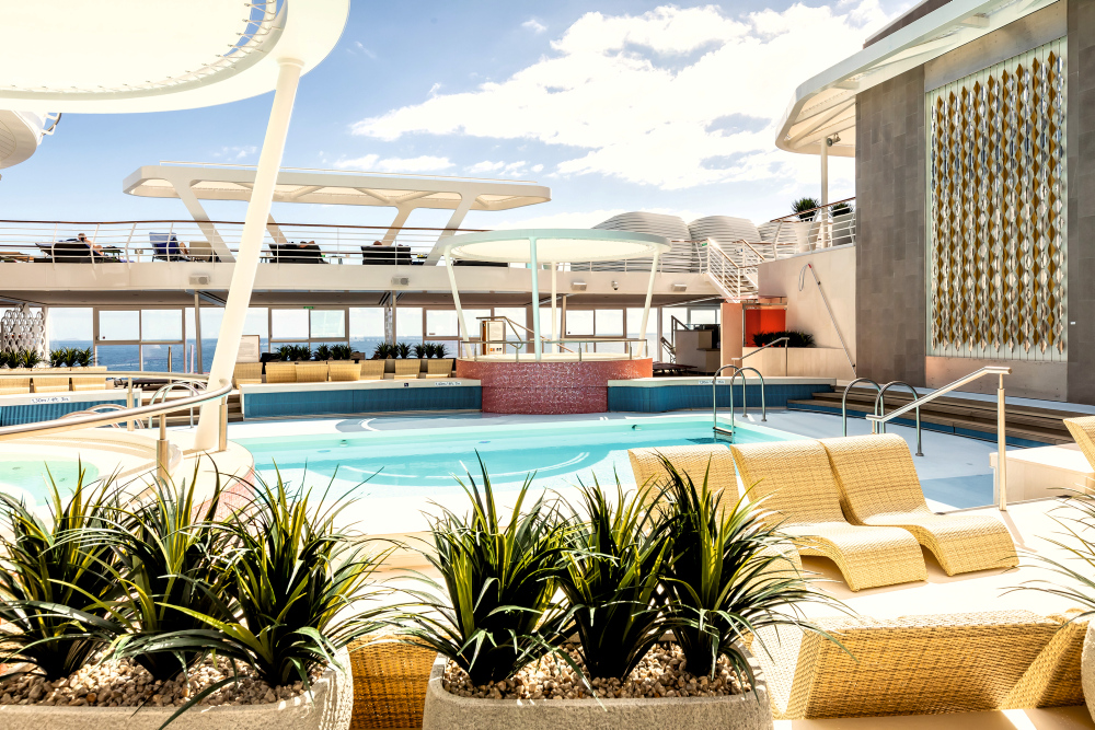 Lagune auf der Mein Schiff 2
