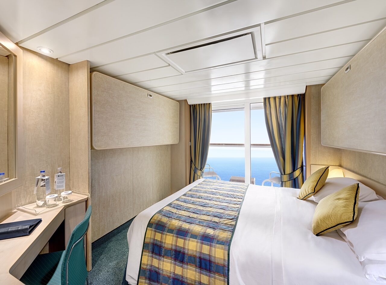 MSC Armonia, Balcony cabin