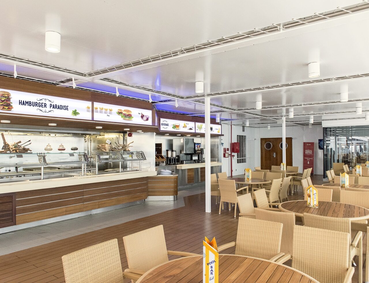 MSC Sinfonia, Caffè del Mare Hamburger Paradise