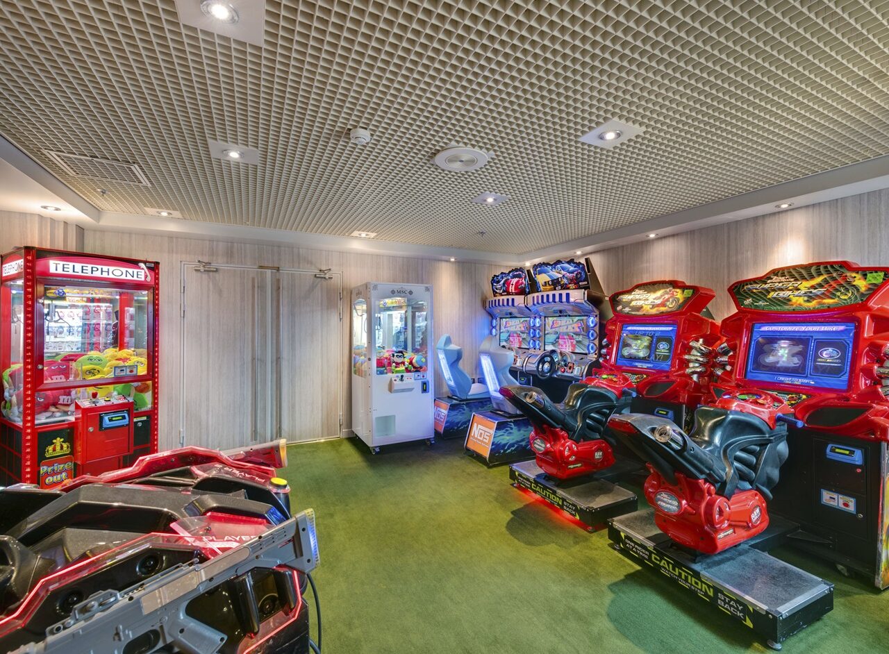 MSC Sinfonia, Virtual Arcade