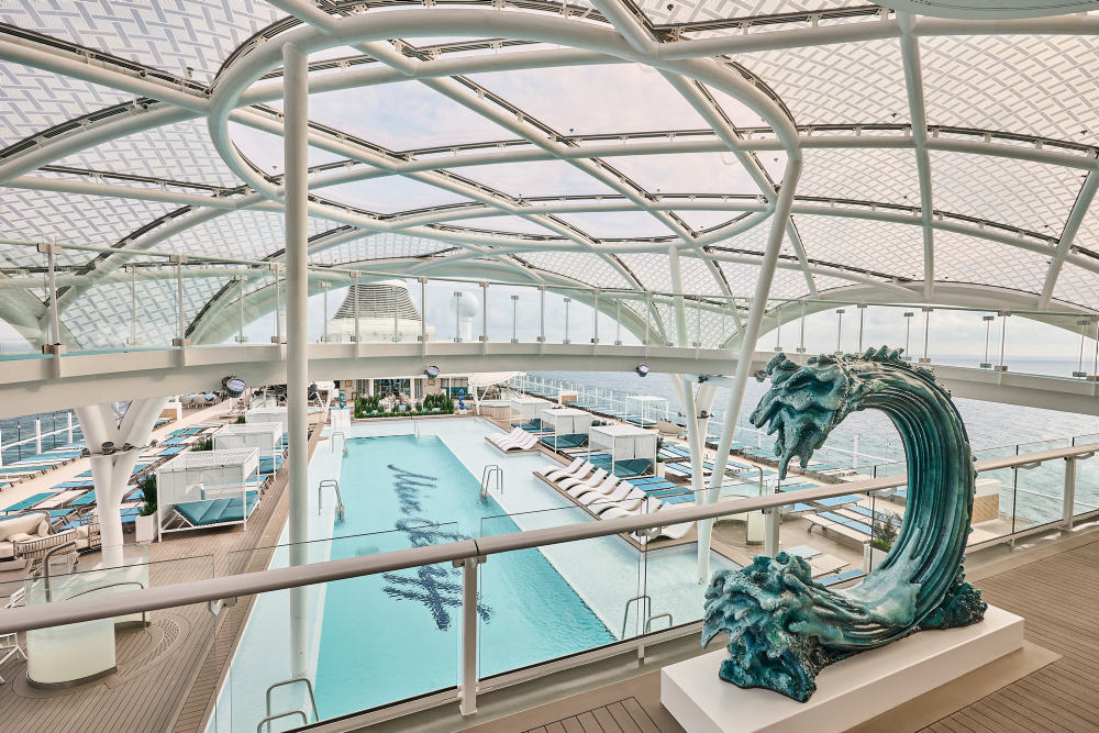 Selfie-Spot auf der Mein Schiff Relax