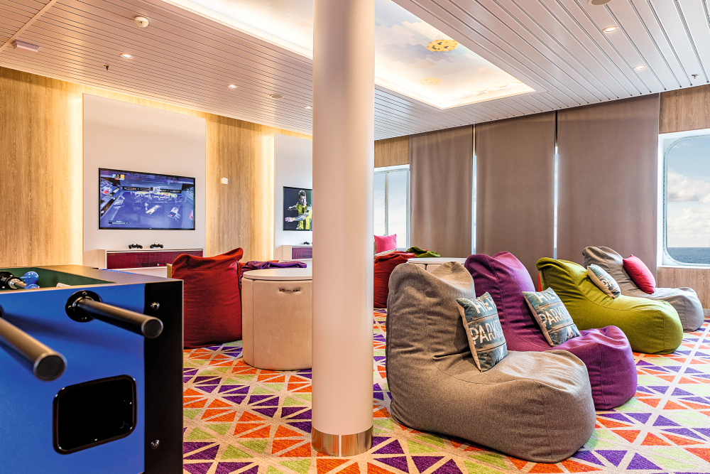 Spielplatz - Videogames auf der Mein Schiff 6