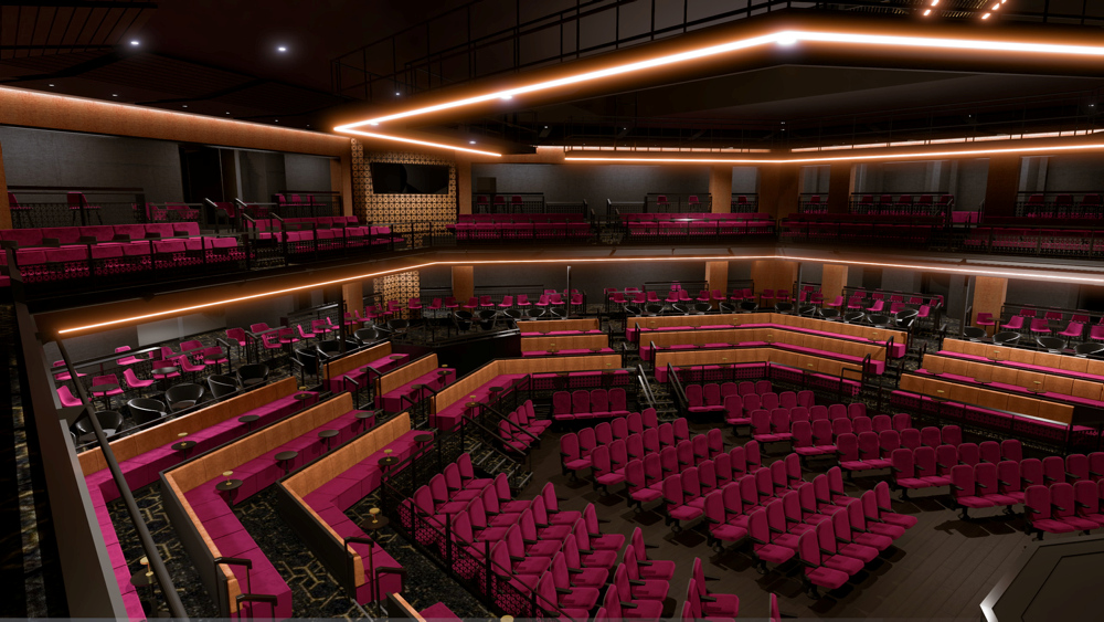Theater Rendering Mein Schiff Flow