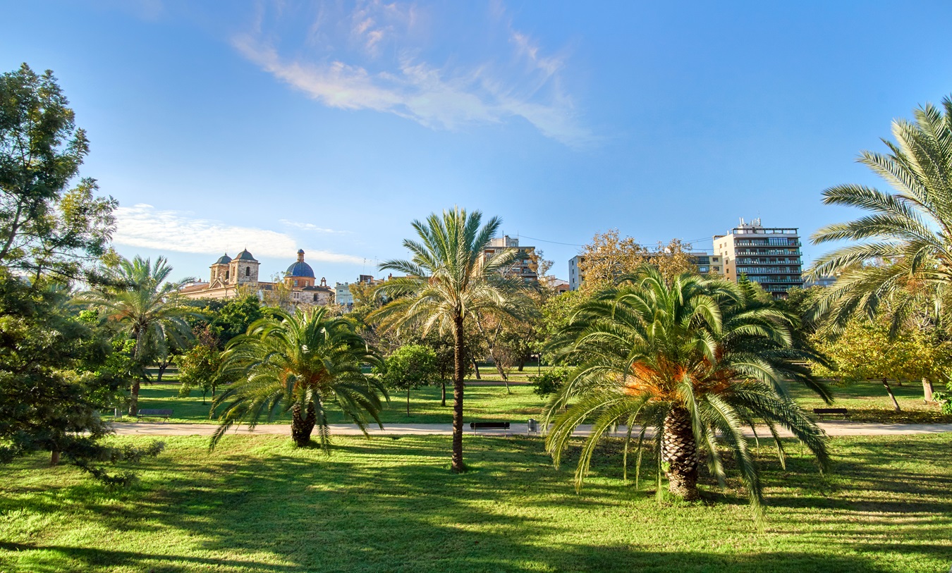 Turia Gardens Valencia Spain