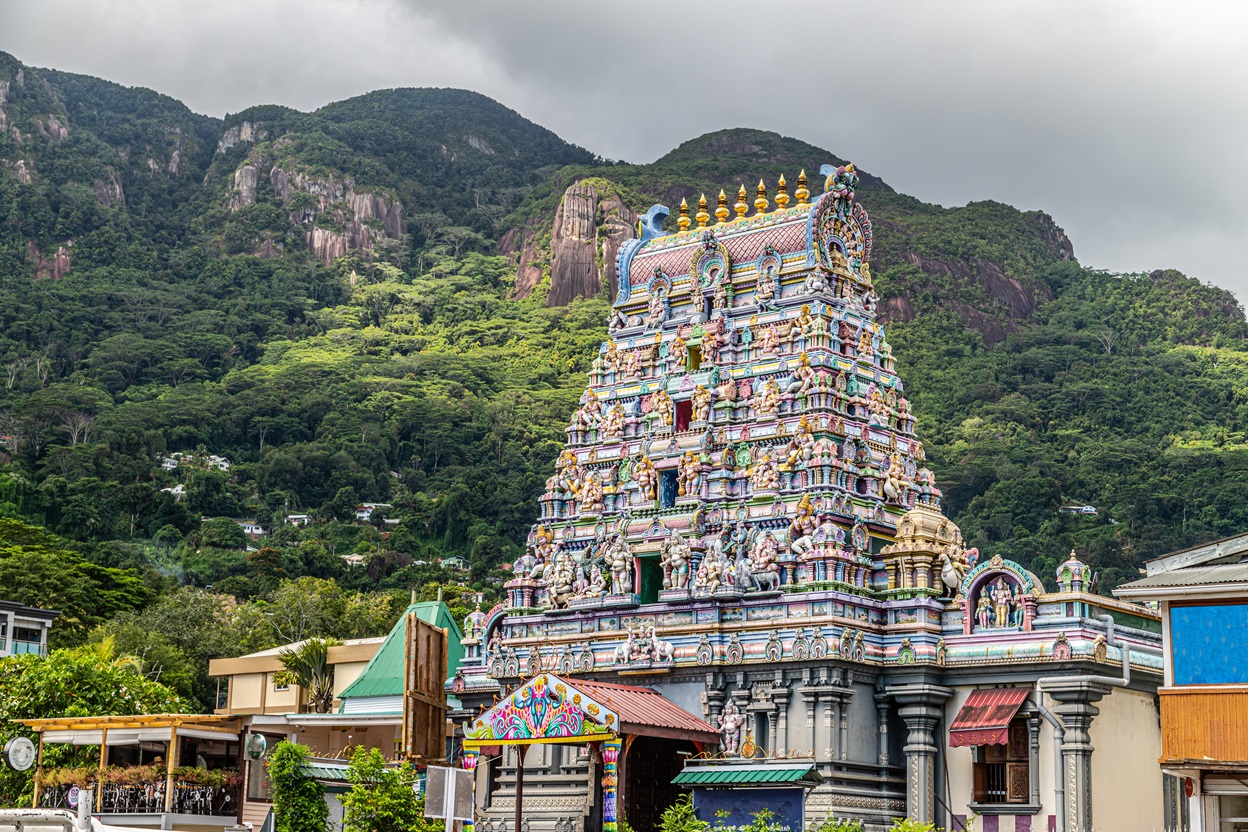 Arulmihu Navasakti Vinayagar Tempel in Victoria, Mahé