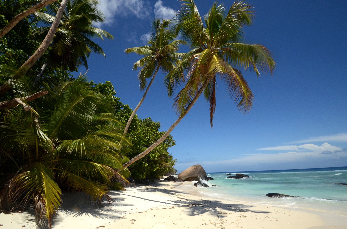 Seychellen - Silhouette