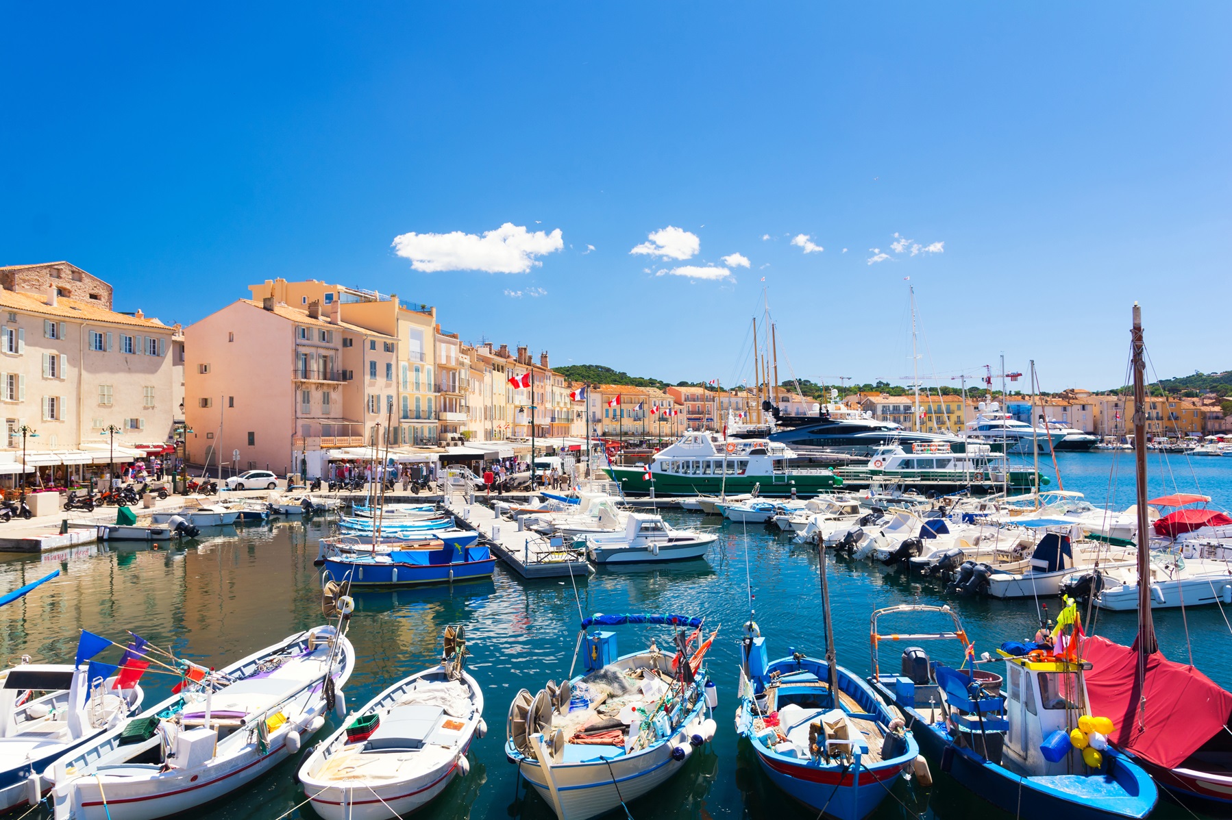 Sait Tropez Hafen